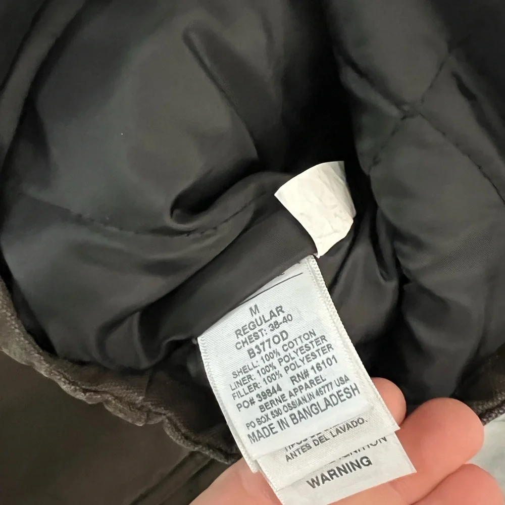 Like New! MOVING! EVYTHNG MUsT GO! Berne Men Insulated Washed Duck Bibs Overall - Picture 10 of 16